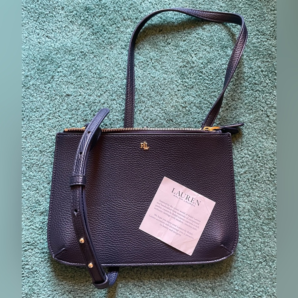 Ralph Lauren Leather Crossbody Bag